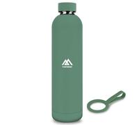 Flintronic 1000ml Insulated Water Bottle, Keeps Drinks Cold 24 Hrs/Hot 12 Hrs, Stainless Steel, Sports Flask, BPA Free