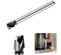 Flintronic 10mm Forstner Drill Bit, Carbide Steel Boring Hole Saw, Tipped Forstner Bit Hole Cutter, forstner Drill Cutter Tool for Hard Wood, Cork, Splint, Plywood, Particle Board