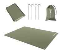 Flintronic 2.2M*1.5M Ultralight Camping Tarp, Lightweight Tarp Shelter for Hammock, Shelter Ground Mat Tent Footprint, Perfect for Backpacking, Hiking, Camping, ArmyGreen