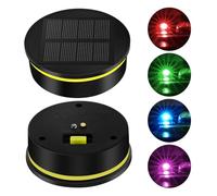 Flintronic 2 PCS 3.15 inch 8CM Solar Lights Replacement Top Led Solars Panel for Outdoor Lanterns, IP65 Waterproof for Garden Patio Decoration