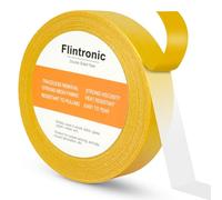 flintronic 20M Double Sided Tape, 3CM Extra Strong Double Sided Carpet Tape, High Tack Strong Wall Adhesive with Fiberglass Mesh, Mounting Tape Bonds to Almost Anything for Home/Professional Use