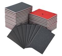 Flintronic 24 Pcs Grit Sanding Sponge Set, 180-2500, Grit Flexible Foam Filled Sanding Pad for Wood & Metal, Railings, Furniture Polishing