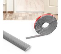 Flintronic 2M Laminate Flooring Threshold Transition Strip, PVC Floor Divider Strip Transition Strip, Adhesive Threshold Strip, Door Strip Threshold Bars for Joining Floor,Carpet,Tiles,5mm Wood Grain