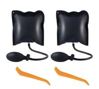 flintronic 2PCS Air Wedge Up Bag, Air Pump Wedge with 2 Wedges, Inflatable Lifting Cushion, Hold up to 297 lbs, Wedge Pump Tools Car Air Wedge Pump Kits for Furniture Installation and Car Repair