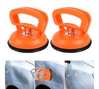 flintronic 2PCS Car Dent Puller, 11.6cm Extra Large Suction Cup Lifter, Car Repair Dent Removal Tools, Suckers for Glass, Tiles, Slabs Objects Moving&Lifting, Heavy Duty Enhanced Edition Dent Remover