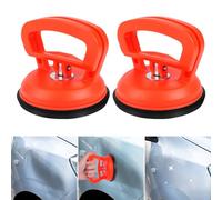 flintronic 2PCS Car Dent Puller, 11.6cm Extra Large Suction Cup Lifter, Car Repair Dent Removal Tools, Suckers for Glass, Tiles, Slabs Objects Moving&Lifting, Heavy Duty Enhanced Edition Dent Remover