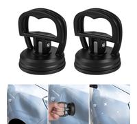 flintronic 2PCS Mini Car Dent Puller, 5.7cm Suction Cup Lifter, Car Repair Dent Removal Tools, Suckers for Glass, Tiles, Slabs Objects Moving&Lifting, Dent Puller Suction Cup for Car Dent Repair