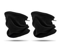 flintronic 2PCS Winter Neck Warmer Snood for Men & Women, Adjustable Winter Neck Gaiter, for Outdoor Sports Motorcycle Skiing Running Cycling