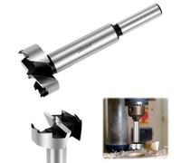 Flintronic 30mm Forstner Drill Bit, Carbide Steel Boring Hole Saw, Tipped Forstner Bit Hole Cutter, forstner Drill Cutter Tool for Hard Wood, Cork, Splint, Plywood, Particle Board