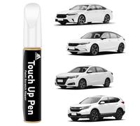 flintronic 369 Car Touch Up Paint Pen, 12ml Car Scratch Repair Pen, Scratch and Chip Repair for Cars, Quick and Easy Solution car scratches Remover Pens for Vehicles, Rim, Automotive (White)