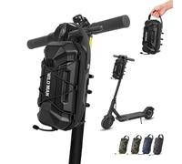 flintronic 3L Electric Scooter Storage Bag, Hard Shell Front Bags, EVA Waterproof Scooter Front Carrying Bag, Handlebar Bag for Mijia M365 Pro Segway Ninebot E ES1/2/3/4