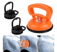 flintronic 3PCS Car Dent Puller, 1PC XL + 2PCS Mini Suction Cup Lifter, 5.7/11.8cm Car Repair Dent Removal Tools, Suckers for Glass, Tiles, Slabs Objects Moving&Lifting, Enhanced Edition Remover