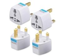 Flintronic 4 PCS Plug Adaptor, UK Travel Adaptor, Power Converter