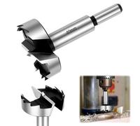 Flintronic 40mm Forstner Drill Bit, Carbide Steel Boring Hole Saw, Tipped Forstner Bit Hole Cutter, forstner Drill Cutter Tool for Hard Wood, Cork, Splint, Plywood, Particle Board
