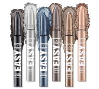 Flintronic 6PCS Eye Shadow Sticks Set, Waterproof Eyeshadow Stick, Highlighting Pigmented Eye Shadow Pencil Crayon, Soft Creamy Shimmer Long Lasting Eyeshadow Pencil for Daily Makeup