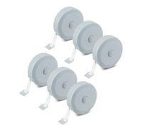 Flintronic 6Pcs Soft Tape Measure, 60inch/150cm Sewing Measuring Tape for Body Measurements, Retractable Tape Measure for Measure Sewing, Body, Chest, Waist