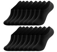 flintronic 8 Pairs No Show Socks for Women and Men, Non Slip with Silicone Strips Invisible Socks for Women, Low Cut Ankle Cotton Liner Sock for Loafers Sneakers Flats Boat Shoes