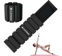 Flintronic Adjustable Wrist Weights, 2PCS (1lb Each) Ankle Weights Set, Wearable Wrist & Ankle Weights Bracelet, Fitness Leg Weights for Women Men, for Running Walking Aerobics Yoga Pilates