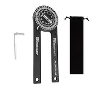 Flintronic Aluminum Angle Finder, 7 Inch Miter Saw Protractor Tool, 360° Protractor Digital Gauge Featuring, Miter Gauge for Inside Outside Corner, Carpenters, Plumbers, Building Trades