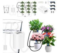 Flintronic Automatic Watering System, Drip Irrigation System Kit, Indoor Self Watering system with Timer and 2m Hose, Drip Irrigation Kit for Garden Potted Plants, Ideal for Up to 12 Pots (Style B)