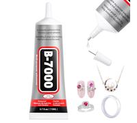 Flintronic B7000 Super Glue, 110ML Transparent Paste Adhesive, Multifunctional Repair Glues, Fast Repair and Quick Drying Strong Glue, Suitable for Glass, Phone, Jewelry, Wood, Metal, Fabric