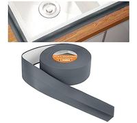 flintronic Bath Sealant Strip, 10m/32.8ft Self Adhesive Caulk Sealant Strip, Waterproof, Oilproof and Mildewproof Sealant Tape, Caulk Strip for Kitchen, Sink, Bathroom, Toilet, Wall Corner