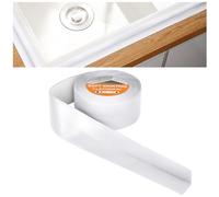 flintronic Bath Sealant Strip, 10m/32.8ft Self Adhesive Sealant Strip, Waterproof, Oilproof and Mildewproof Sealant Tape, Caulk Strip for Kitchen, Sink, Bathroom, Toilet, Wall Corner