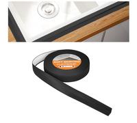 flintronic Bath Sealant Strip, 10m/32.8ft Self Adhesive Waterproof, Oilproof and Mildewproof Tape, Caulk Strip for Kitchen, Sink, Bathroom, Toilet, Wall Corner, #2 Black, #7 10m 10*10mm (F4-3643819)