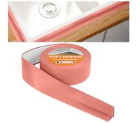 flintronic Bath Sealant Strip, 5m/16.4ft Self Adhesive Sealant Strip, Waterproof, Oilproof and Mildewproof Sealant Tape, Caulk Strip for Kitchen, Sink, Bathroom, Toilet, Wall Corner