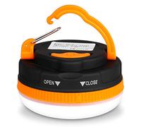 flintronic Camping Lights, Camping Light LED Tent Light Portable Outdoor Tent SOS Light 5 Modes with Hook, IP43 Waterproof for Hiking Fishing Emergency Home Power (Not Include Batteries)