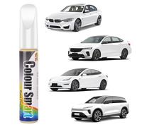 flintronic Car Touch Up Paint Pen, 12ml Car Scratch Repair Pen, Scratch and Chip Repair for Cars, Quick and Easy Solution car-scratch Remover Pens for Vehicles, Rim, Automotive Scratches (White)