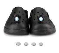 flintronic Croc Headlights, Croc Shoes Light Accessories with 3 Light Modes, Croc Shoes Decoration Charms Small Lights Balls Glow in the Dark Shoe Ornaments for Walking Hiking Camping