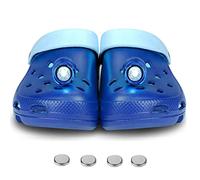 flintronic Croc Headlights, Croc Shoes Light Accessories with 3 Light Modes, Croc Shoes Decoration Charms Small Lights Balls Glow in the Dark Shoe Ornaments for Walking Hiking Camping