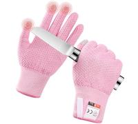 flintronic Cut Resistant Gloves, Level 5 Protection, Food Grade Work Cut Proof Gloves, No cut Glove for Adults, Cutting gloves, Wood Whittling-gloves, Knife Protection Glove (Pink)
