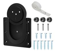 Flintronic Dartboard Bracket Hanging Dartboards, Sturdy Dartboard Mounting Stand Kit for Targets, Archery Games, Dartboards Device, Includes Screws and Stabilisers Dart Board - Easy Install, Black