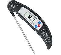 Flintronic Digital Instant Read Meat Thermometer High Accuracy FC Auto OnOff Black Kitchen Thermometer - This product is designed with premium