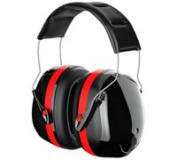 flintronic Ear Defenders Adults, 28dB Protection Noise Cancelling Headphones, Protective Earmuffs, Noise Cancelling Headphones Earmuffs with Adjustable Headband for Shooting Gardening Working