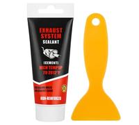 flintronic Exhaust Repair Paste, 75g Exhaust Assembly paste, Exhaust-Repair Sealant, exhaust Sealant-Paste for Seals Cracks and Bridges Exhausts Holes, Suitable for Stop Leaks and Seal