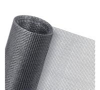 Flintronic Fly Screens for Windows, 130x150cm Insect Mesh, Adjustable DIY Fibergalss Mesh Fly Screen Window, Windows Doors and Patio Screens, Keep Flies, Mosquitoes&Bugs Out, Grey (Not Include Tools)