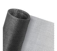 Flintronic Fly Screens for Windows, 200x250cm Insect Mesh, Adjustable DIY Fibergalss Mesh Fly Screen Window, Windows Doors and Patio Screens, Keep Flies, Mosquitoes&Bugs Out, Black (Not Include Tools)