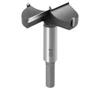 flintronic Forstner Drill, 50mm Carbide Steel Boring Hole Saw, Forstner Drill Cutter Tool for Making Clean Flat-Bottomed Holes in Wood, Furniture or Door Hinge Hole