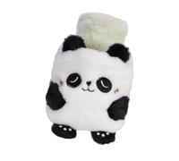 Flintronic Hot Water Bottle, 400ml Warm Water Bag with Plush Cover, Hot Water Bottle Cosy Fluffy Soft Plush Cute Pattern, Hot Water Bag for Neck, Shoulder Pain and Hand Feet Warmer (Panda)