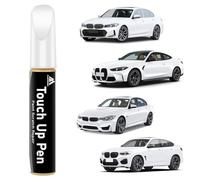flintronic KWE Car Touch Up Paint Pen, 12ml Car Scratch Repair Pen, Scratch and Chip Repair for Cars, Quick and Easy Solution car scratches Remover Pens for Vehicles, Rim, Automotive (White)