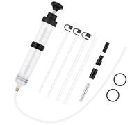 Flintronic Oil Suction Syringe, 500cc Oil Suction Gun oil Change Syringe Brake Fluid Extractor Pump, Brake Fluid Extractor Pump, Hand Pump, Automotive Change syringe with Extension Tube, Set B
