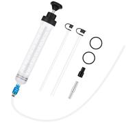 Flintronic Oil Suction Syringe, 500cc Oil Suction Gun oil Change Syringe Brake Fluid Extractor Pump, Brake Fluid Extractor Pump, Hand Pump, Automotive Change syringe with Extension Tube, Set C