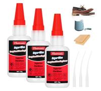 Flintronic Oily Glue, 3PCS 50g High Strength Universal Super glue | Multifunctional Leak Sealing Welding-glue, Fast Repair Strong-glues Quick Dry for Plastic, Leather, Metal, Ceramic (Style D)