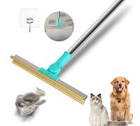 flintronic Pet Hair Remover Carpet Rake Lint, Dog Cat Hair Remover Brush Tool with Adjustable Long Handle, Carpet Rake Lint Scraper for Couc