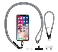flintronic Phone Lanyard, Adjustable Collar Lanyards with 3 Patches,1pc Anti-Theft Phone Lanyard,1pc Wrist Strap, Universal Cord Straps for Neck Straps Crossbody Strap, Compatible with most Cases