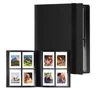 Flintronic Photo Albums, 160 Pockets Scrapbook Memory Book, 40 Pages Mini Film Album for Polaroid Zink Photos Paper/Fujifilm Instax Mini Film/Kodak Zink/HP Sprocket Photo Paper- Pink