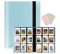 Flintronic Photo Albums, 468 Pocket Scrapbook Memory Book, 52 Pages Mini Film Album for Instax Mini, Zink & Sprocket Photo Paper - Blue